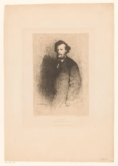Portret van Alfred Cadart