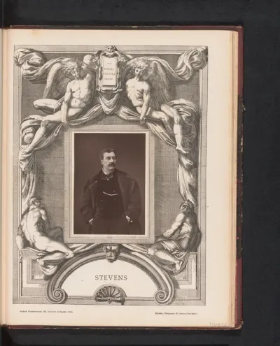 Portret van Alfred Emile Leopold Stevens