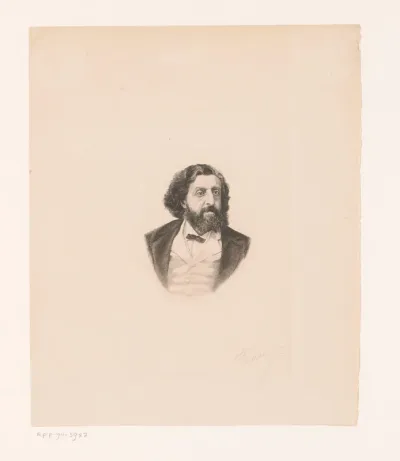 Portret van Alfred Joseph Naquet