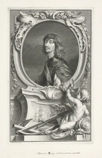 Portret van Algernon Percy