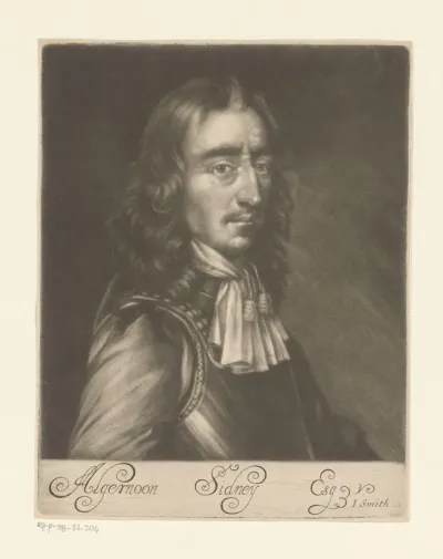 Portret van Algernon Sidney Esqr.