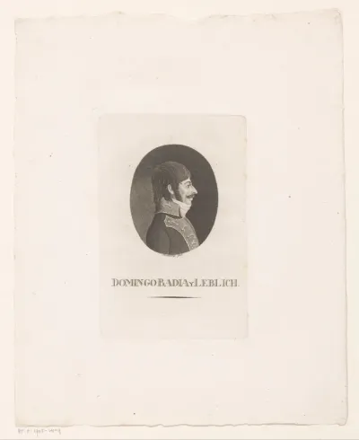 Portret van Ali Bey el Abbassi