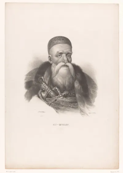 Portret van Ali, pasja van Ioannina