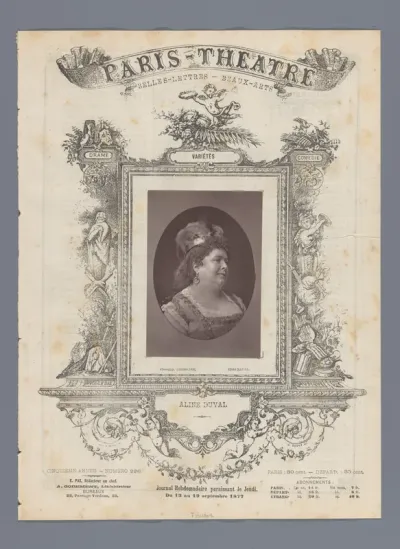 Portret van Aline Duval
