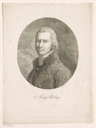 Portret van Alois Reding von Biberegg