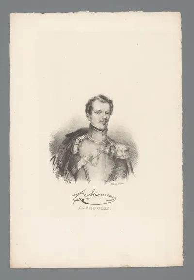 Portret van Alojzy Janowicz