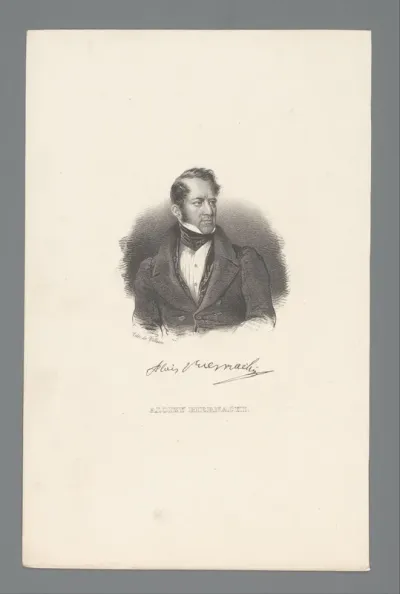 Portret van Alojzy Prosper Biernacki
