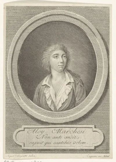Portret van Aloy Marchesi