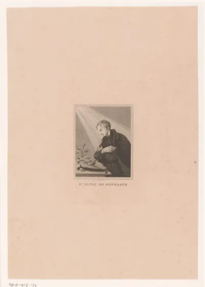 Portret van Aloysius Gonzaga