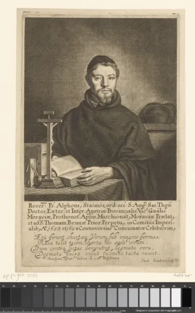 Portret van Alphons Steinmoos