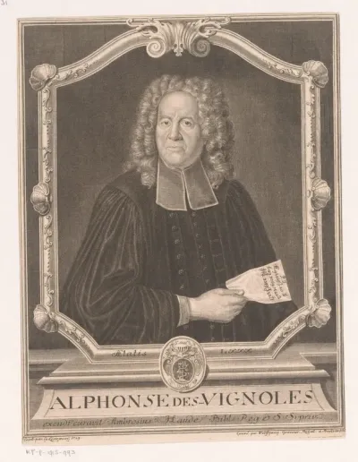 Portret van Alphonse des Vignoles
