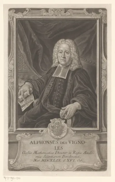 Portret van Alphonse des Vignolles