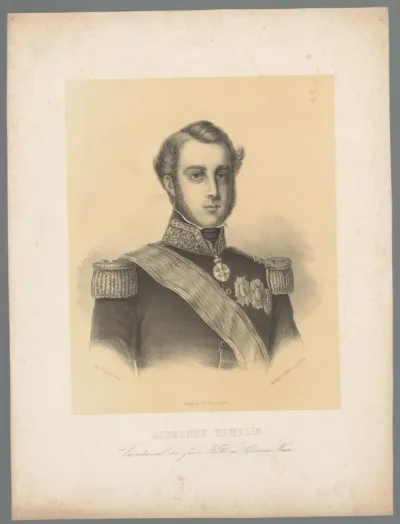 Portret van Alphonse Hamelin