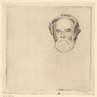 Portret van Alphonse Legros