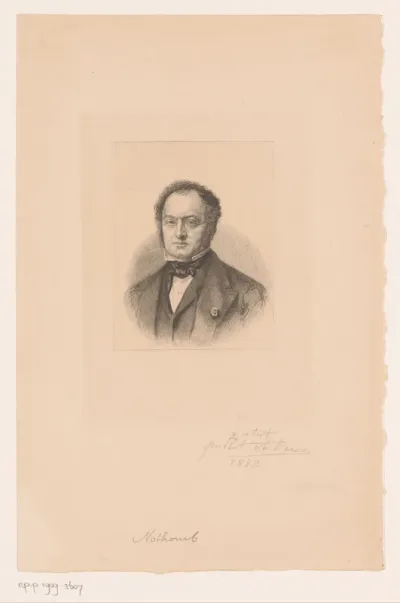 Portret van Alphonse Nothomb