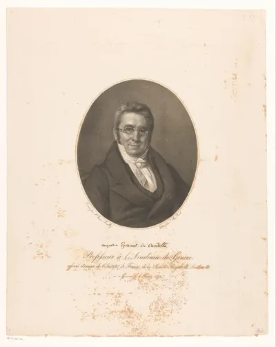 Portret van Alphonse Pyramus de Candolle