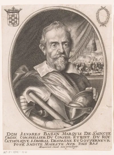 Portret van Álvaro de Bazán