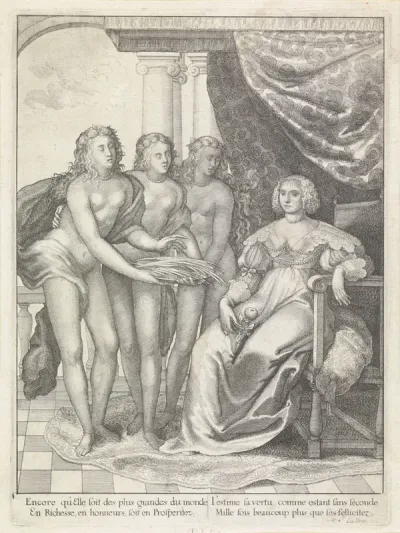 Portret van Amalia van Solms