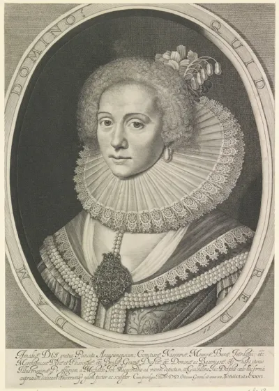 Portret van Amalia van Solms