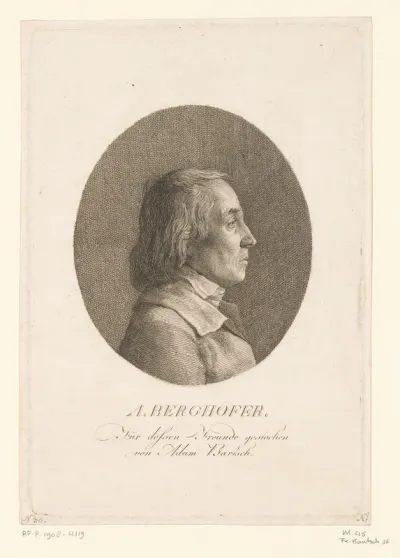 Portret van Amand Berghofer