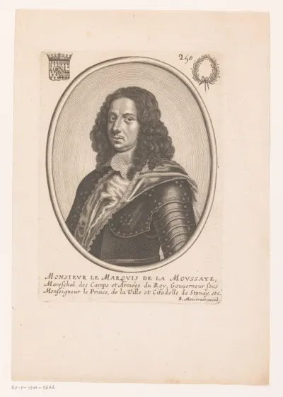 Portret van Amaury Goyon, markies van La Moussaye