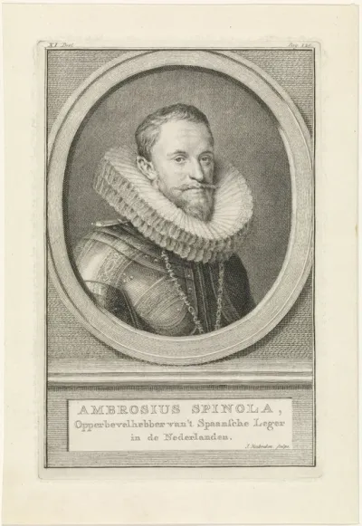 Portret van Ambrogio Spinola