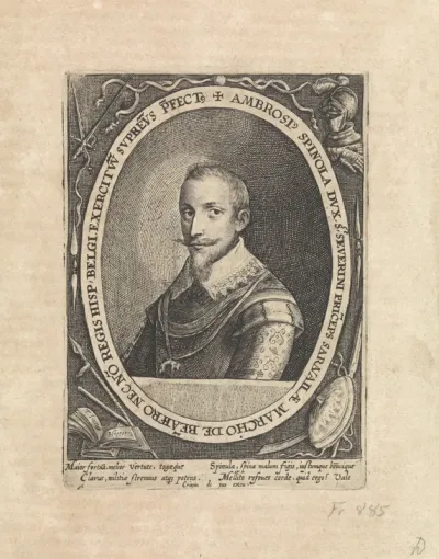 Portret van Ambrogio Spinola