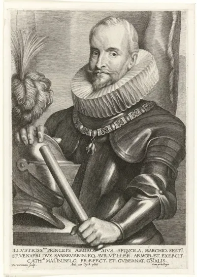 Portret van Ambrogio Spinola, markies de los Balbases