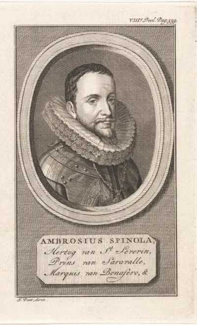 Portret van Ambrogio Spinola, markies de los Balbases