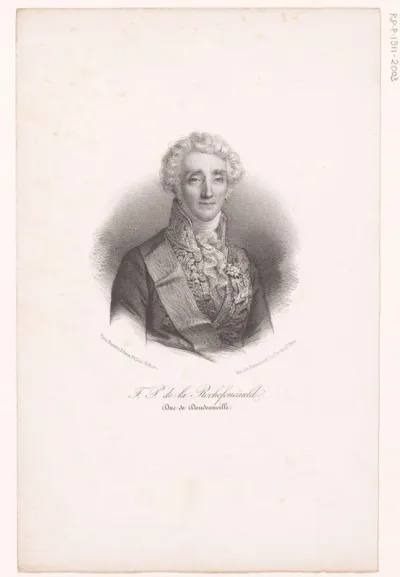 Portret van Ambroise-Polycarpe de La Rochefoucauld