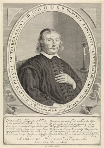 Portret van Ambrosius Plettenbergh