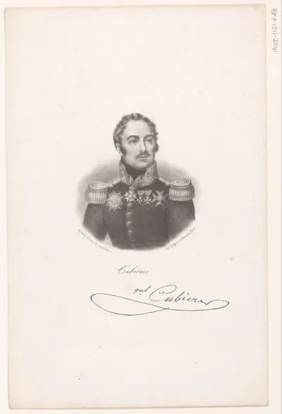 Portret van Amédée Despans-Cubières