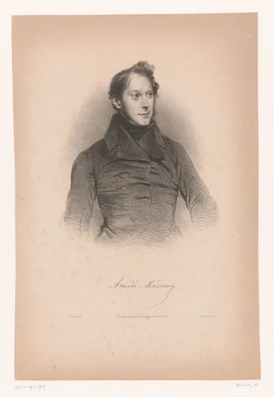 Portret van Amédée Méreaux