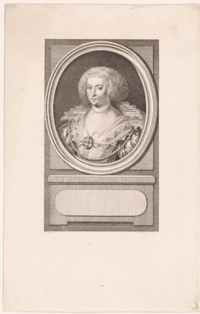 Portret van Amelia van Solms