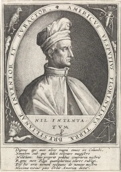 Portret van Amerigo Vespucci
