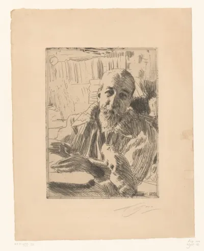 Portret van Anatole France