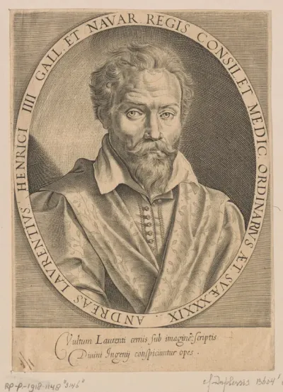 Portret van André du Laurens