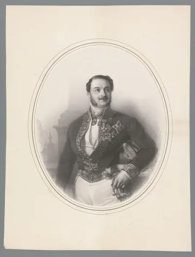 Portret van André-Eugène Pirson