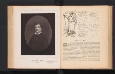 Portret van André Gill