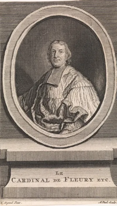 Portret van André-Hercule, kardinaal de Fleury