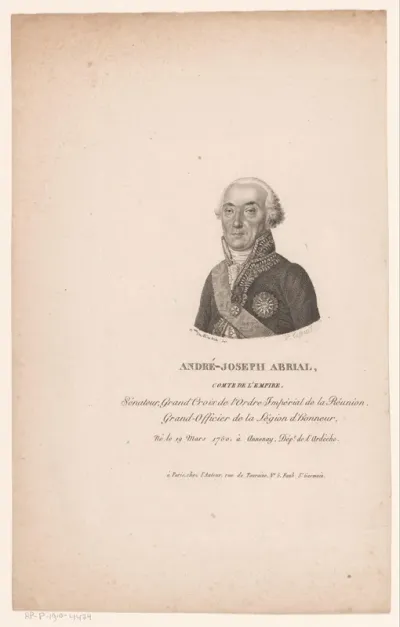 Portret van André-Joseph Abrial
