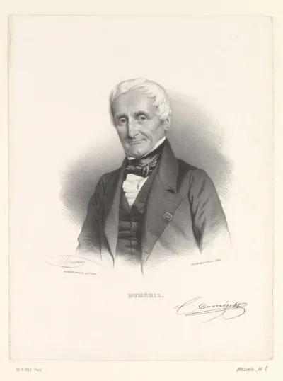 Portret van André Marie Constant Duméril