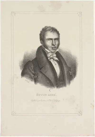 Portret van André Marie Jean Jacques Dupin