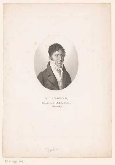 Portret van André Ramolino