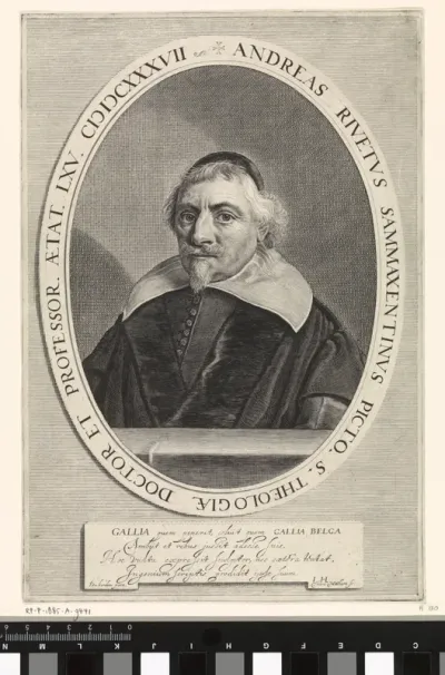 Portret van André Rivet