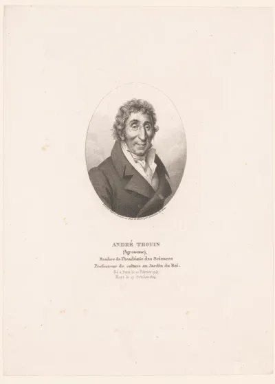 Portret van André Thouin
