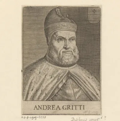 Portret van Andrea Gritti, doge van Venetië