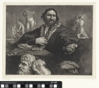 Portret van Andrea Odoni