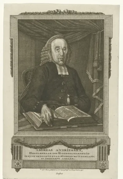 Portret van Andreas Andriessen