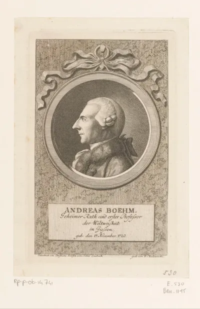 Portret van Andreas Böhm
